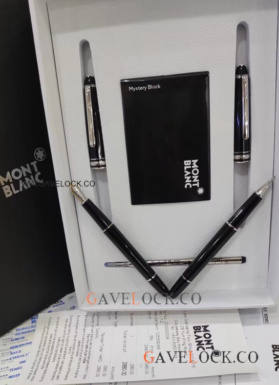 Set with Meisterstuck 164 Rollerball & Fountain & Inks & Refill